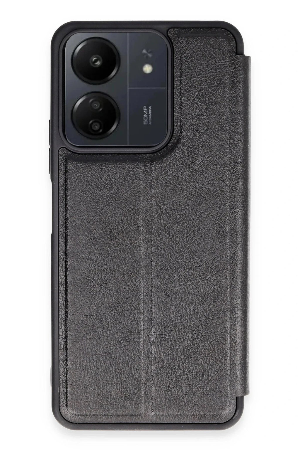 Mey İthalat® Redmi 13C Kılıf Flip Cover - Siyah