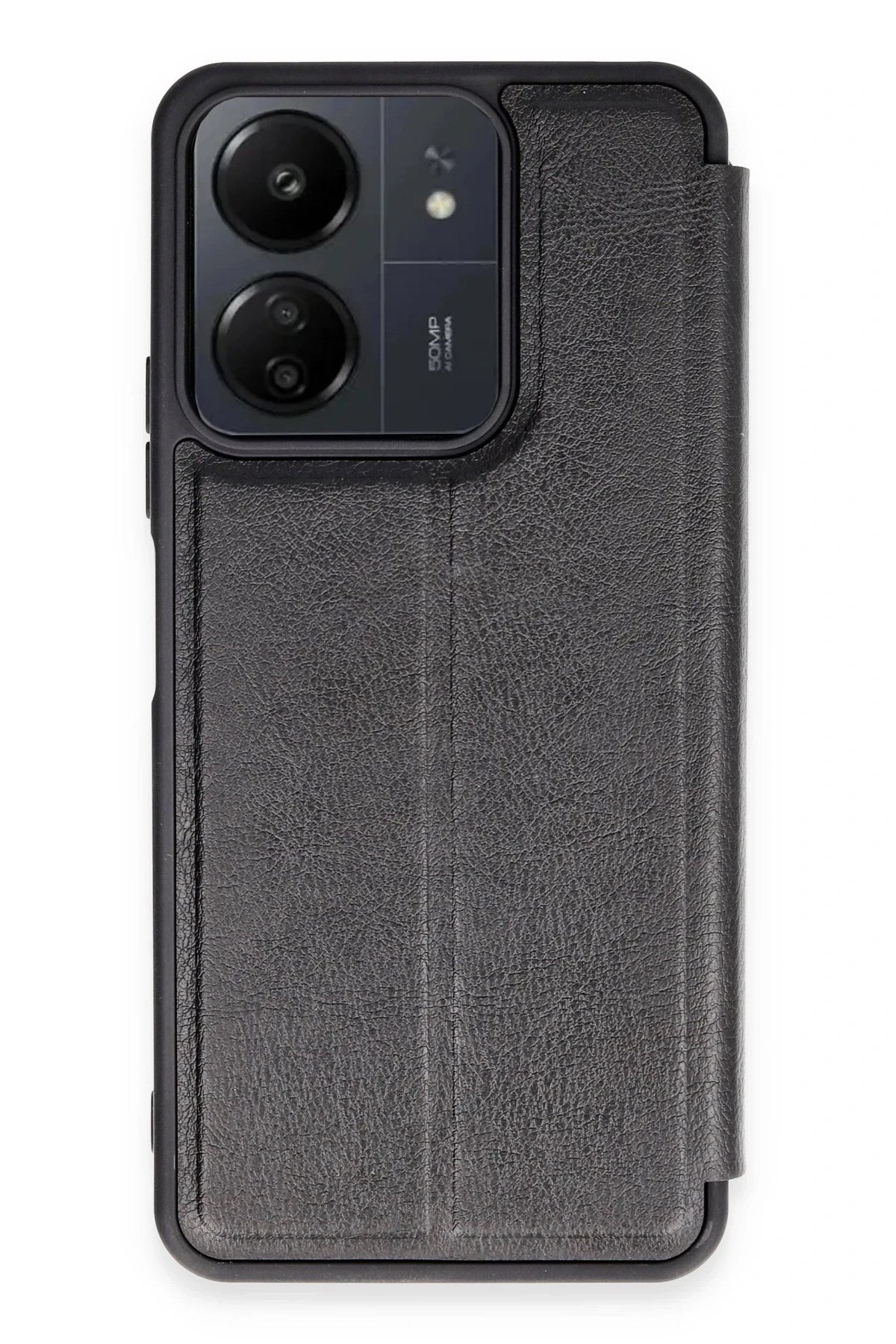 Mey İthalat® Redmi 13C Kılıf Flip Cover - Siyah
