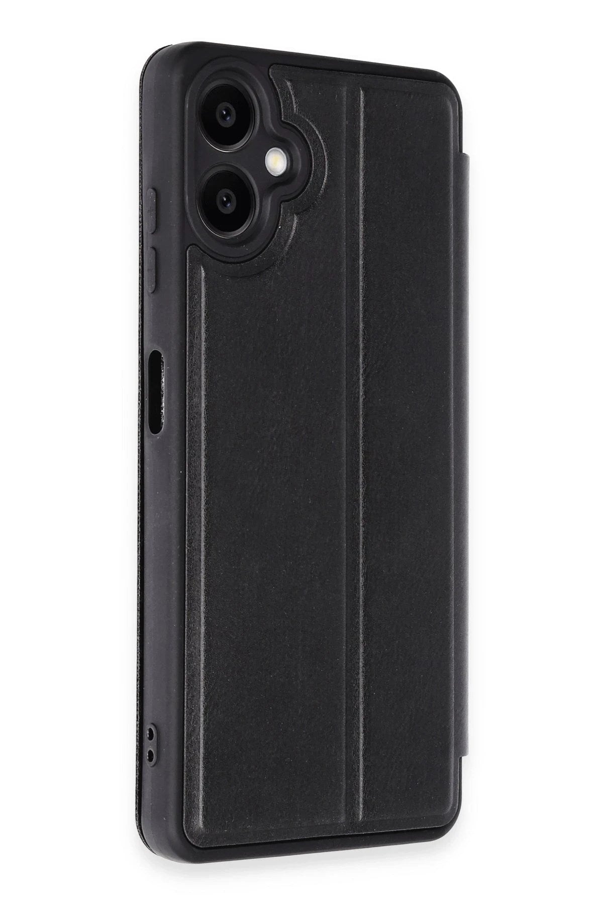 Mey İthalat® Samsung Galaxy A06 Kılıf Flip Cover - Siyah