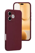 Mey İthalat® Huawei Honor 600 Lite First Silikon - Bordo