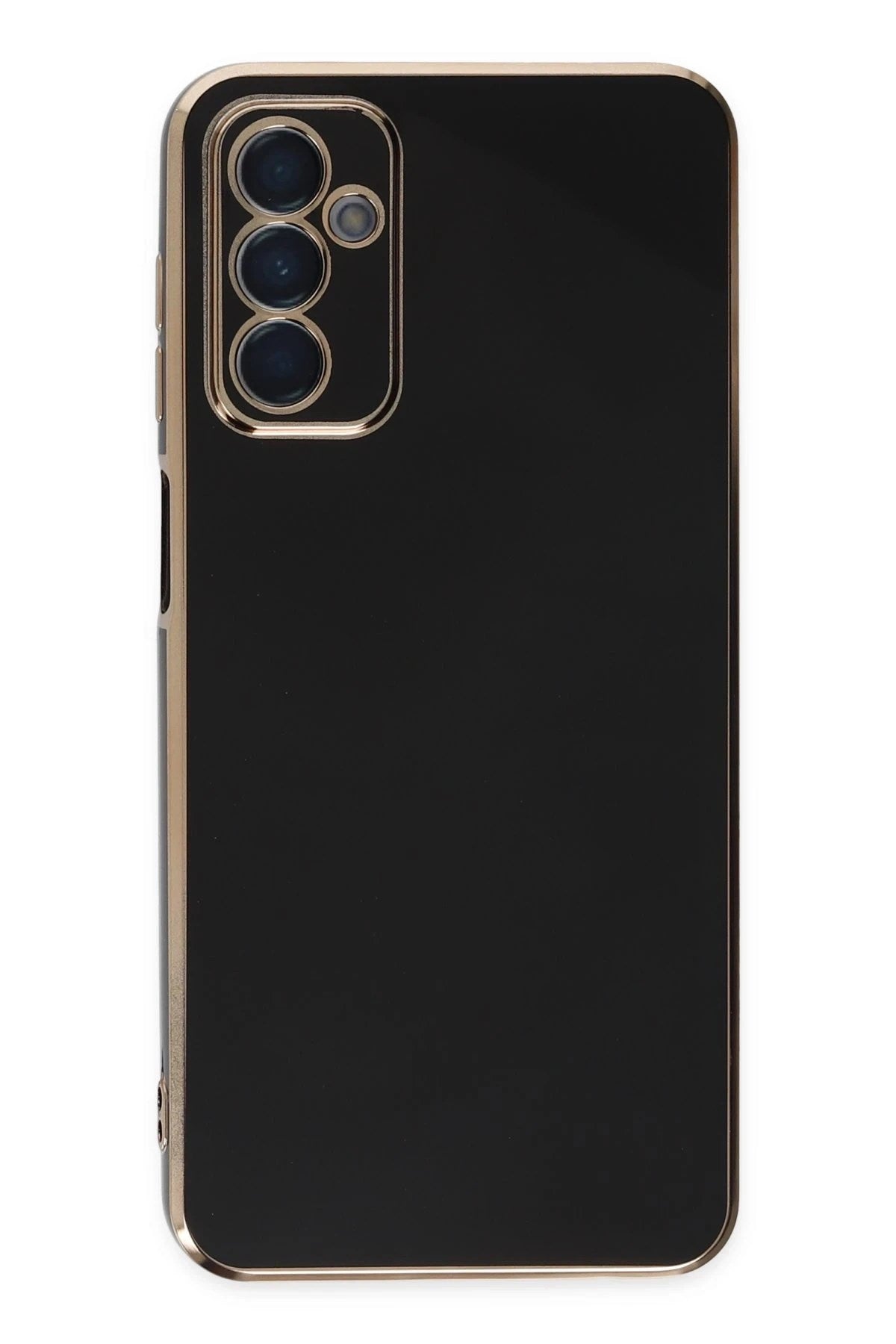 Mey İthalat® Samsung Galaxy M23 Kılıf Volet Silikon - Siyah