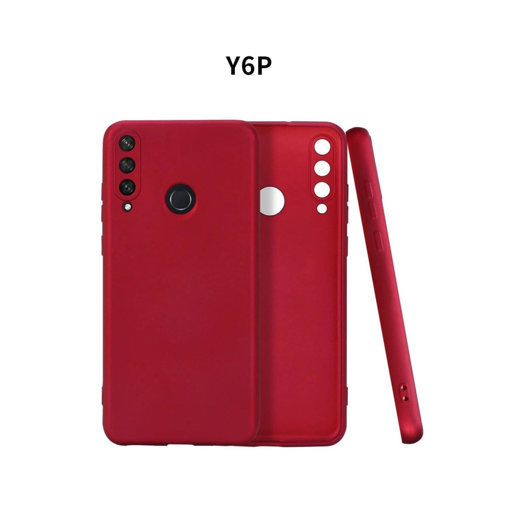 Mey İthalat® Huawei Y6P Kılıf First Silikon - Bordo