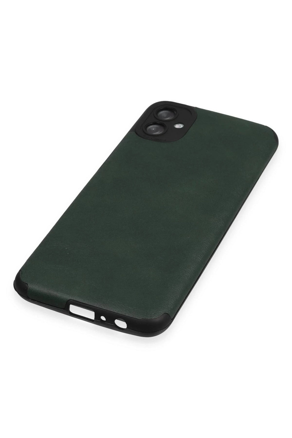 Mey İthalat® Samsung Galaxy A04E Kılıf Loop Deri Silikon - Yeşil
