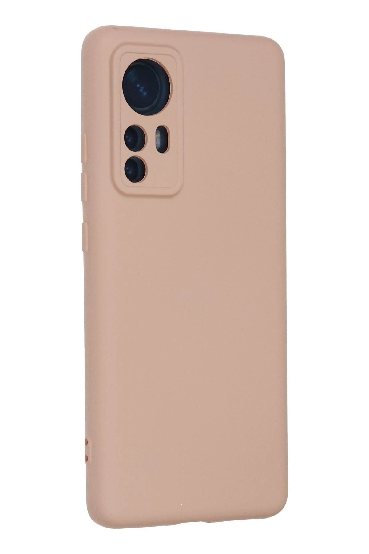Mey İthalat® Mi 12 Kılıf Nano içi Kadife Silikon - Pudra