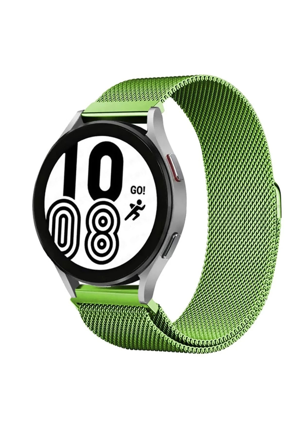 Mey İthalat® Watch 22mm Metal Mıknatıslı Kordon - Yeşil