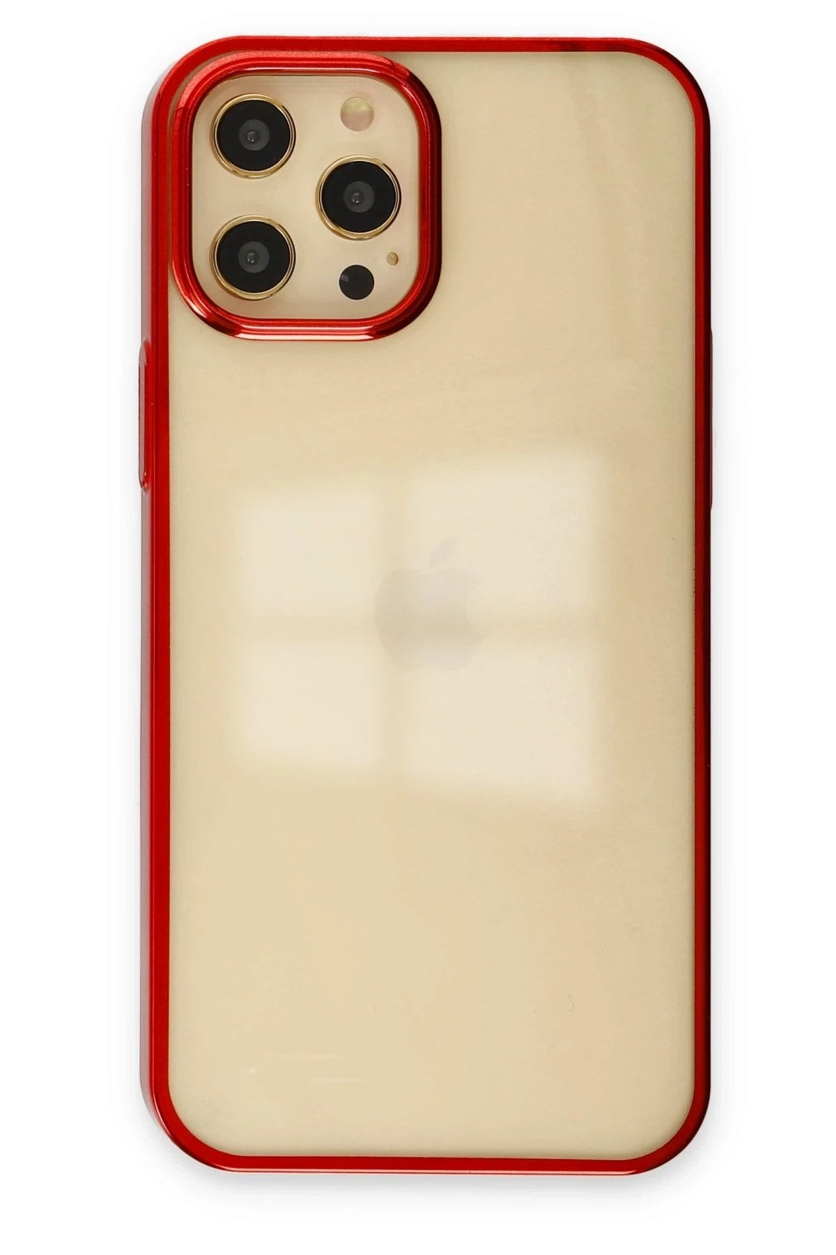 Mey İthalat® iPhone 12 Pro Max Kılıf Element Silikon - Kırmızı
