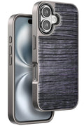 Mey İthalat® iPhone 16 Wave Kapak - Derin Mor