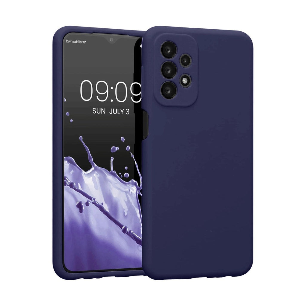 Mey İthalat® Samsung Galaxy A23 4G Kılıf First Silikon - Lacivert