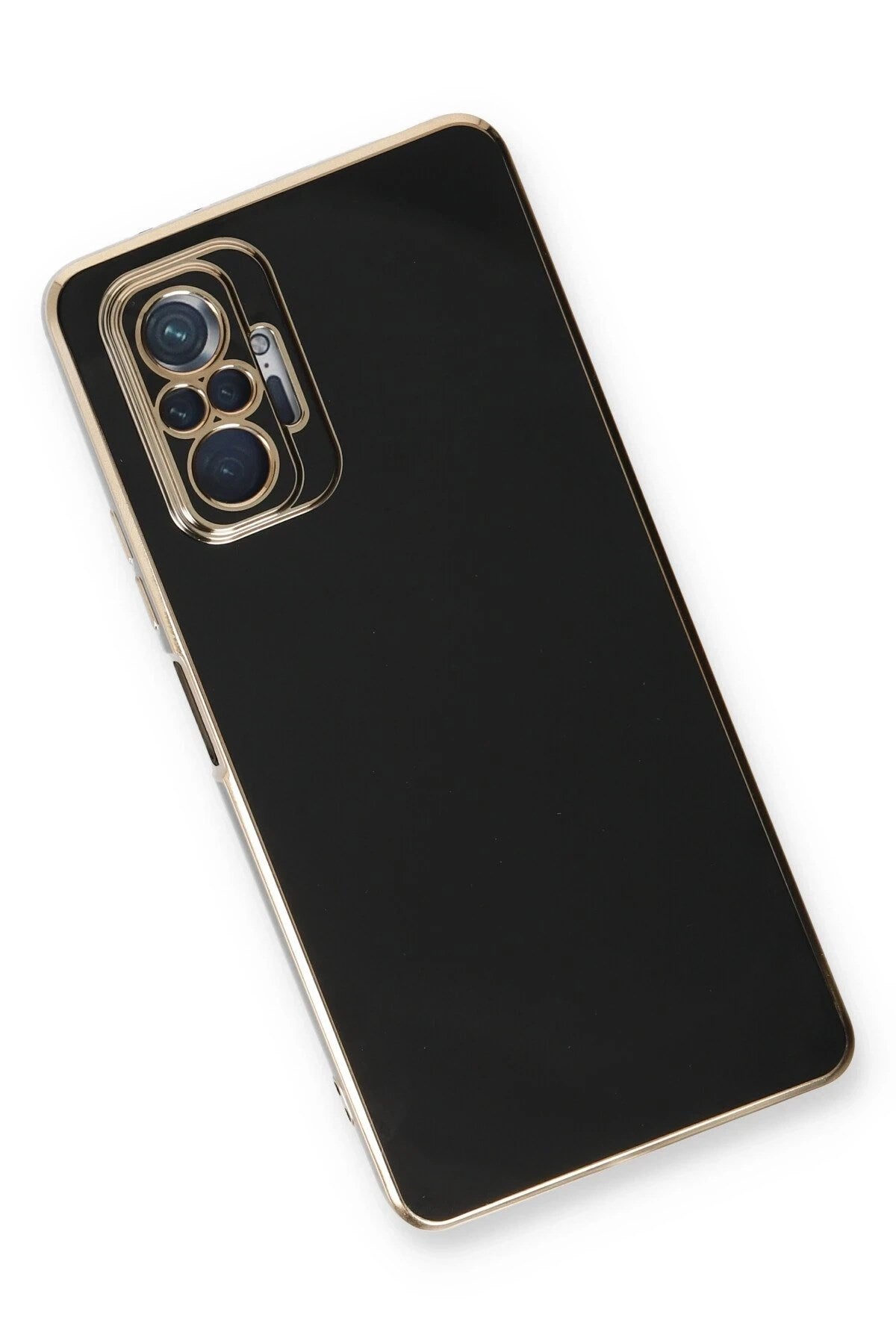 Mey İthalat® Redmi Note 10 Pro Kılıf Volet Silikon - Siyah