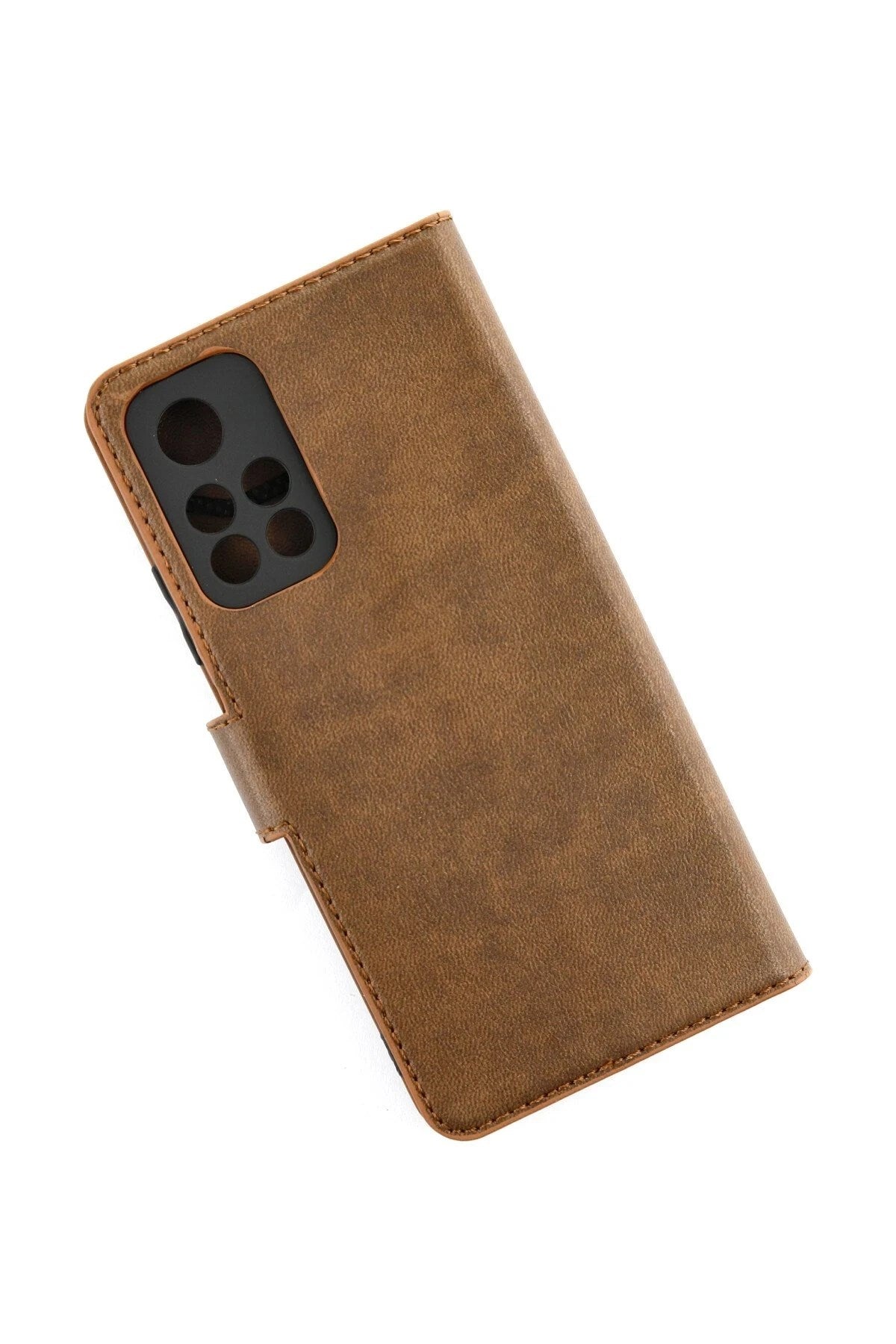 Mey İthalat® Redmi Note 11T Kılıf Trend S Plus Kapaklı Kılıf - Taba