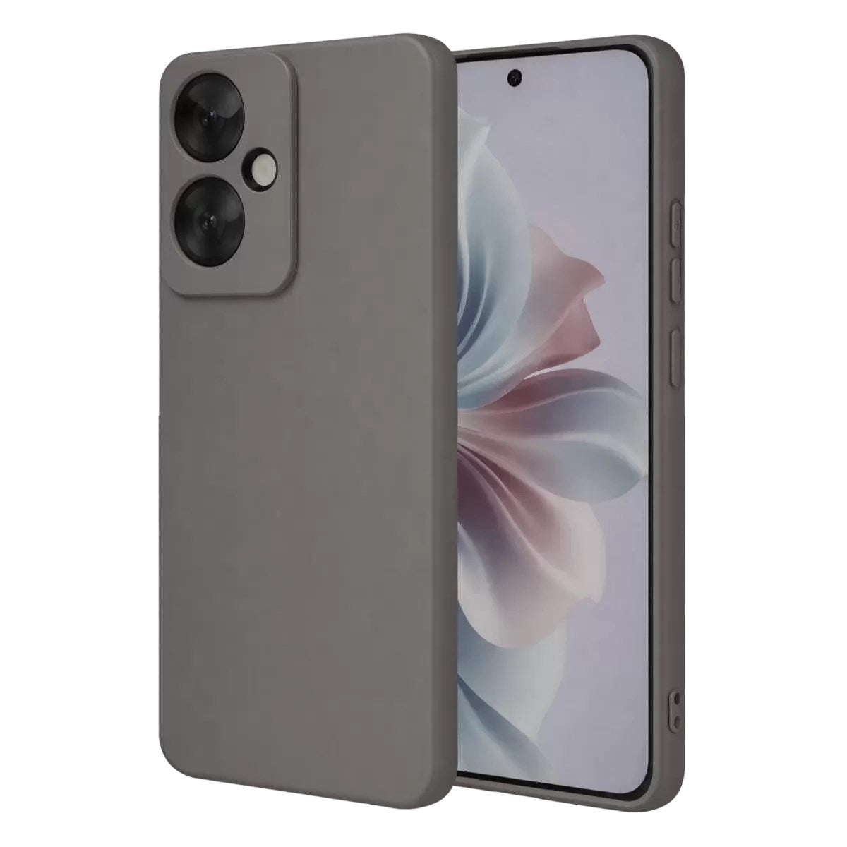 Mey İthalat® Reno 11F Kılıf First Silikon - Gri