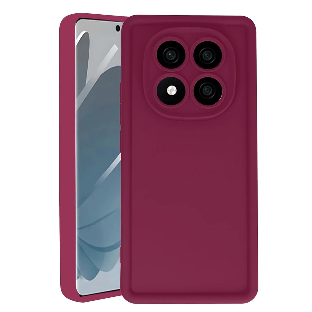 Mey İthalat® Redmi Note 14 Pro 4G Kılıf Viera Silikon - Bordo