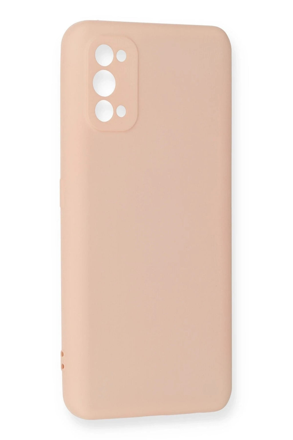 Mey İthalat® Realme 7 Pro Kılıf Nano içi Kadife Silikon - Pudra