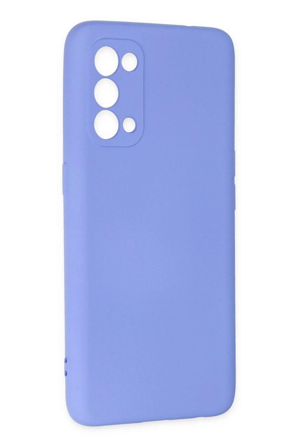 Mey İthalat® Reno 5 Kılıf Nano içi Kadife Silikon - Lila