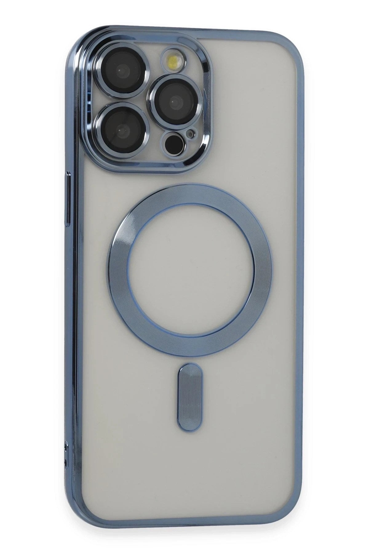 Mey İthalat® iPhone 14 Pro Max Kılıf Kross Magneticsafe Kapak - Sierra Blue