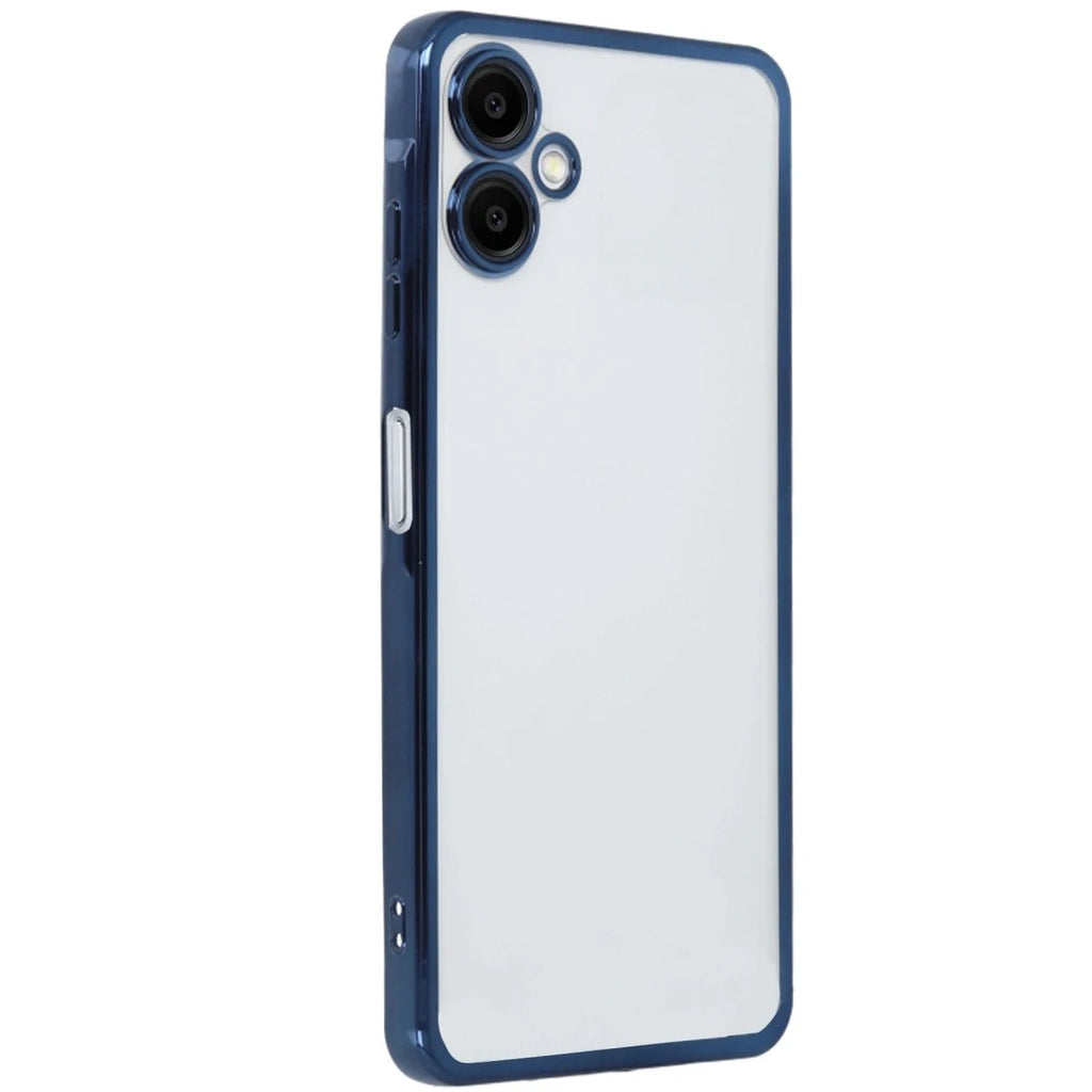 Mey İthalat® Samsung Galaxy A06 Kılıf Lensli Silikon - Lacivert
