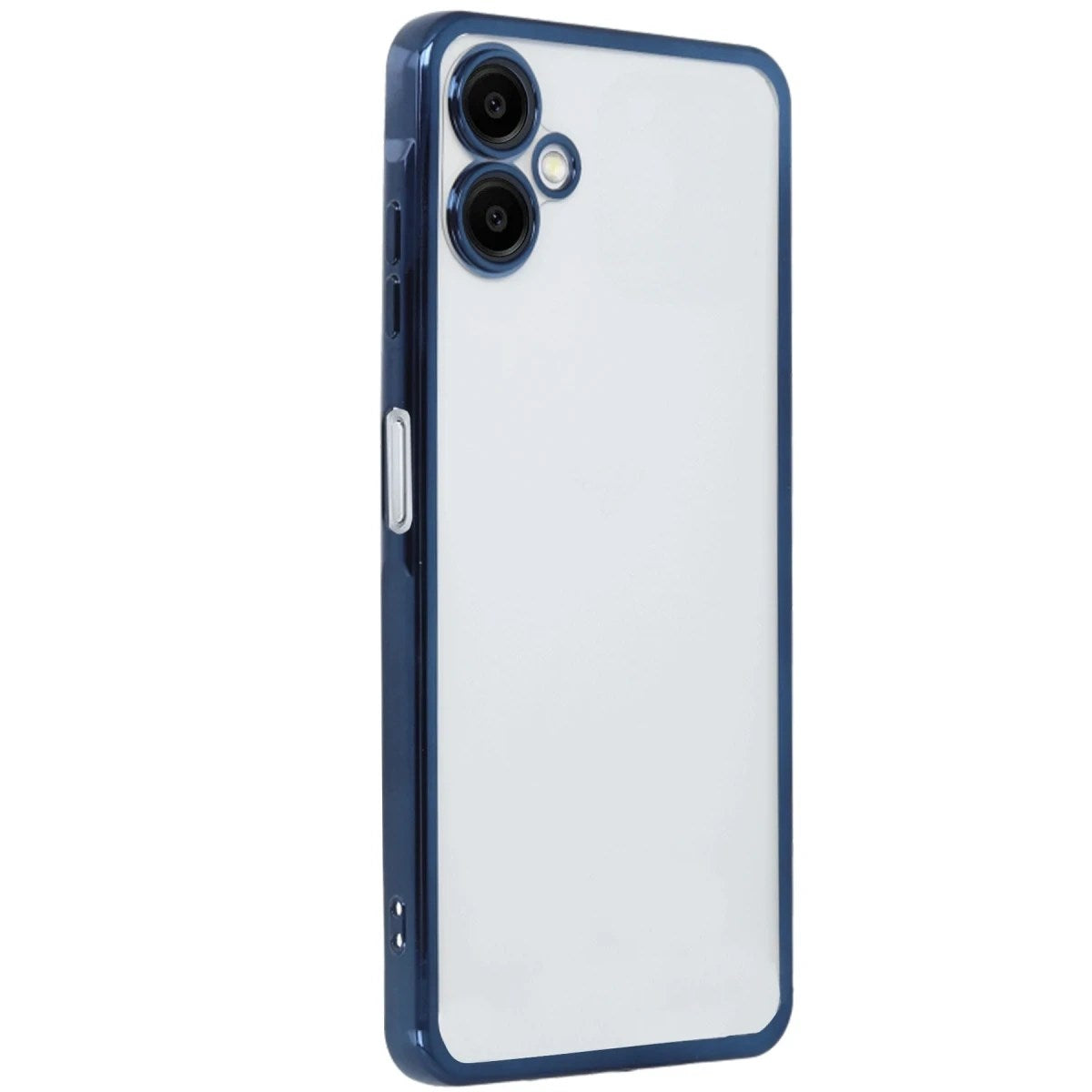 Mey İthalat® Samsung Galaxy A06 Kılıf Lensli Silikon - Lacivert