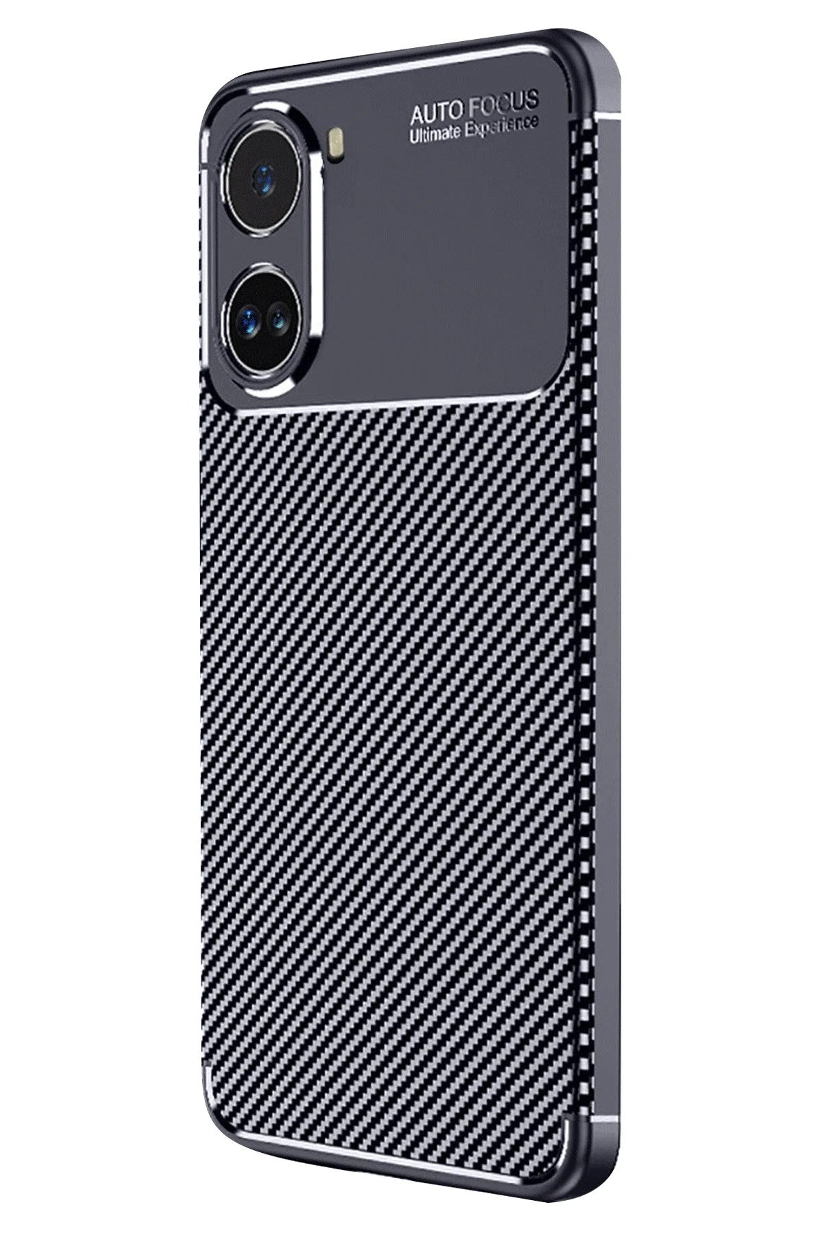 Mey İthalat® Poco X7 Pro Kılıf Auto Focus Karbon Kapak - Lacivert