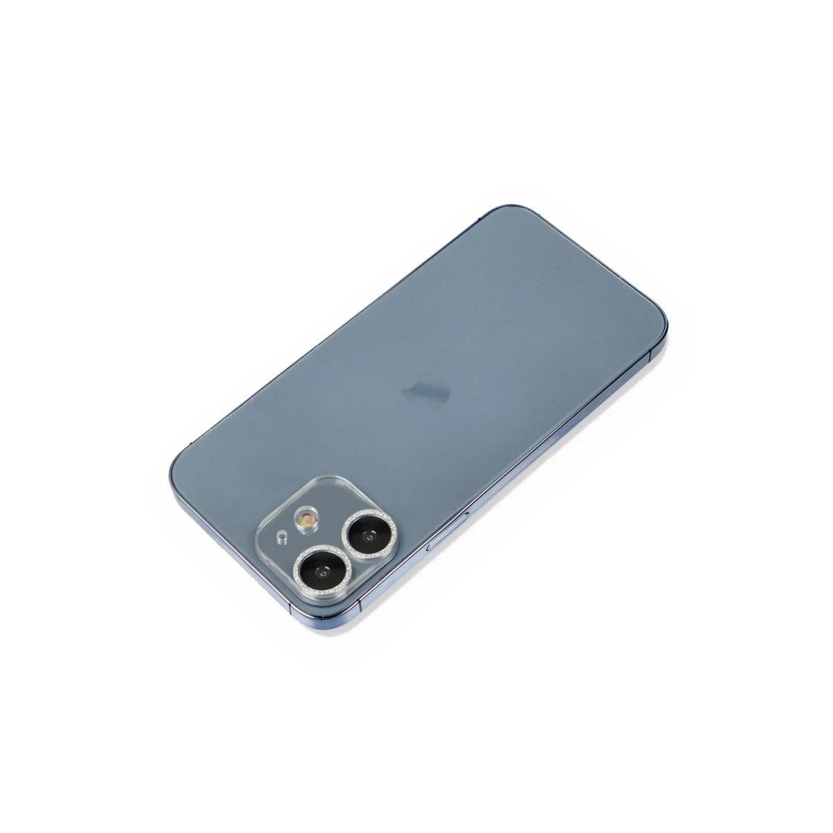 Mey İthalat® iPhone 12 Mini Shine Kamera Lens Koruma Cam - Gümüş