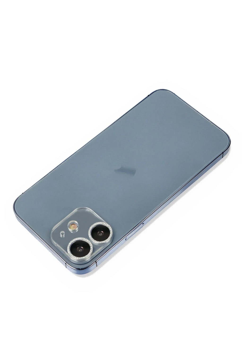 Mey İthalat® iPhone 12 Mini Shine Kamera Lens Koruma Cam - Gümüş