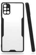 Mey İthalat® Samsung Galaxy M51 Kılıf Platin Silikon - Siyah