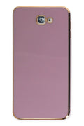 Mey İthalat® Samsung Galaxy J7 Prime Kılıf Volet Silikon - Mor