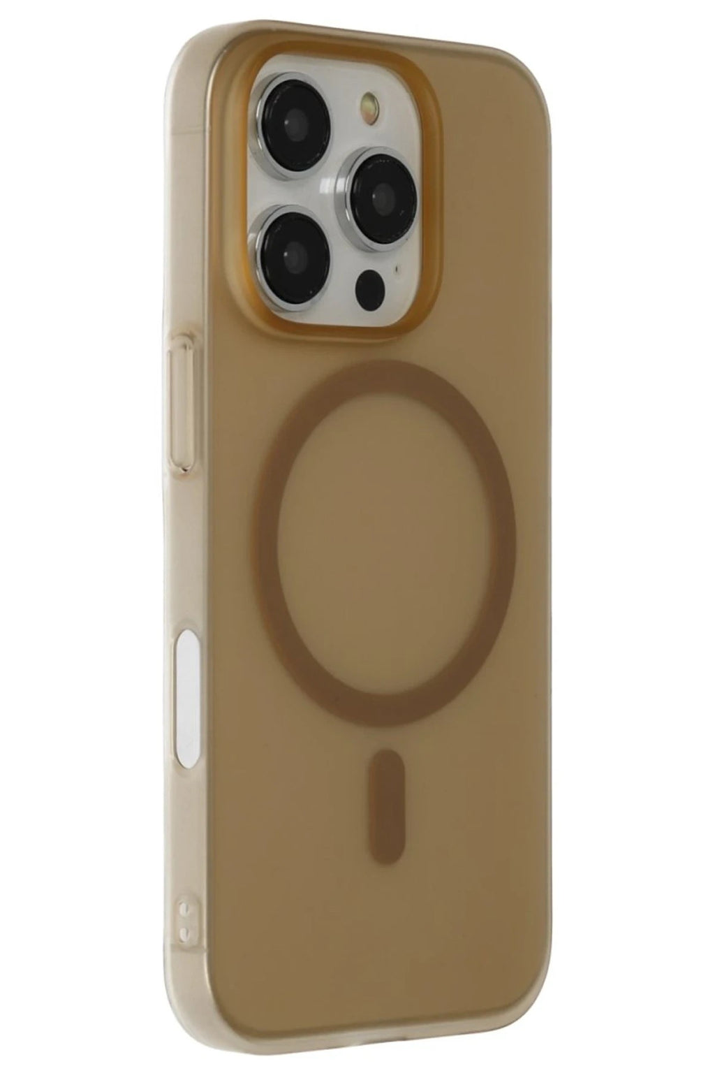Mey İthalat® iPhone 16 Pro Max Tuna PC Slim Magsafe Kapak - Çöl Titanyum