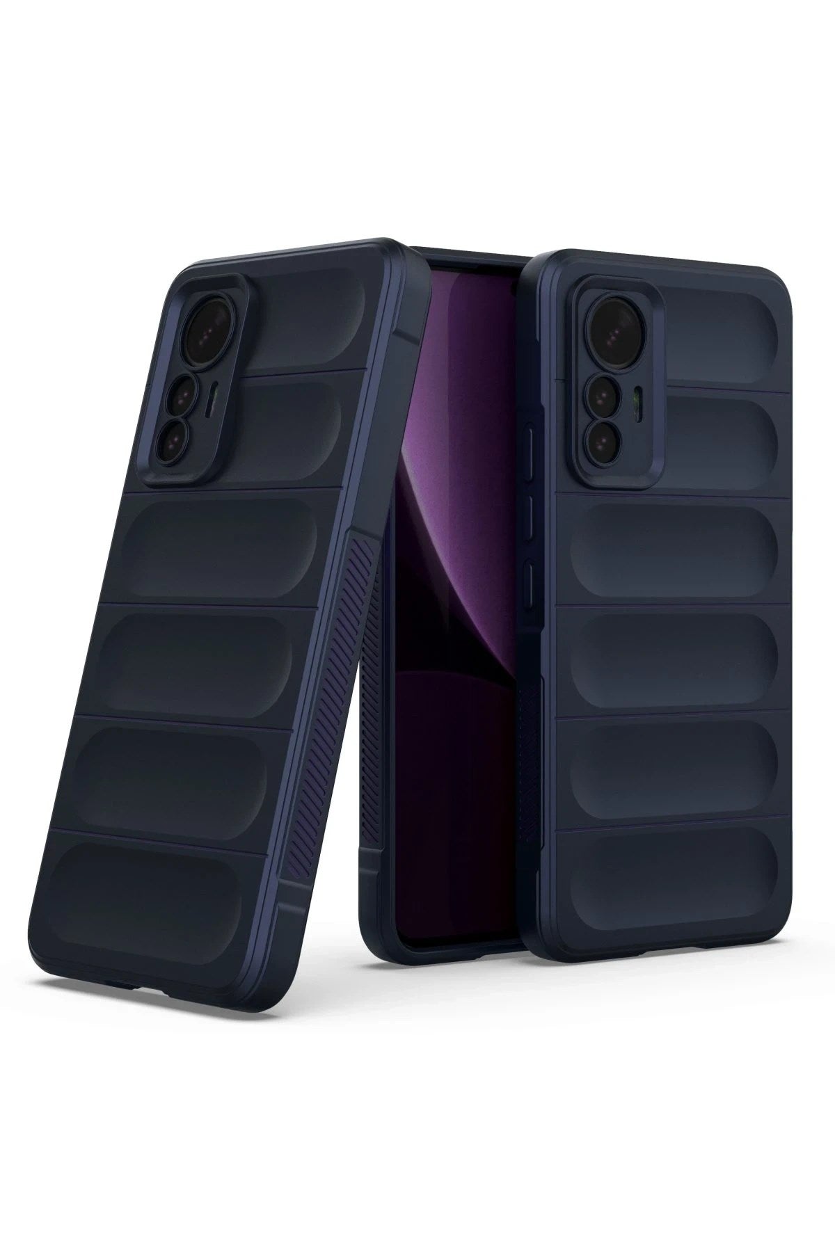 Mey İthalat® Mi 12 Lite Kılıf Optimum Silikon - Lacivert