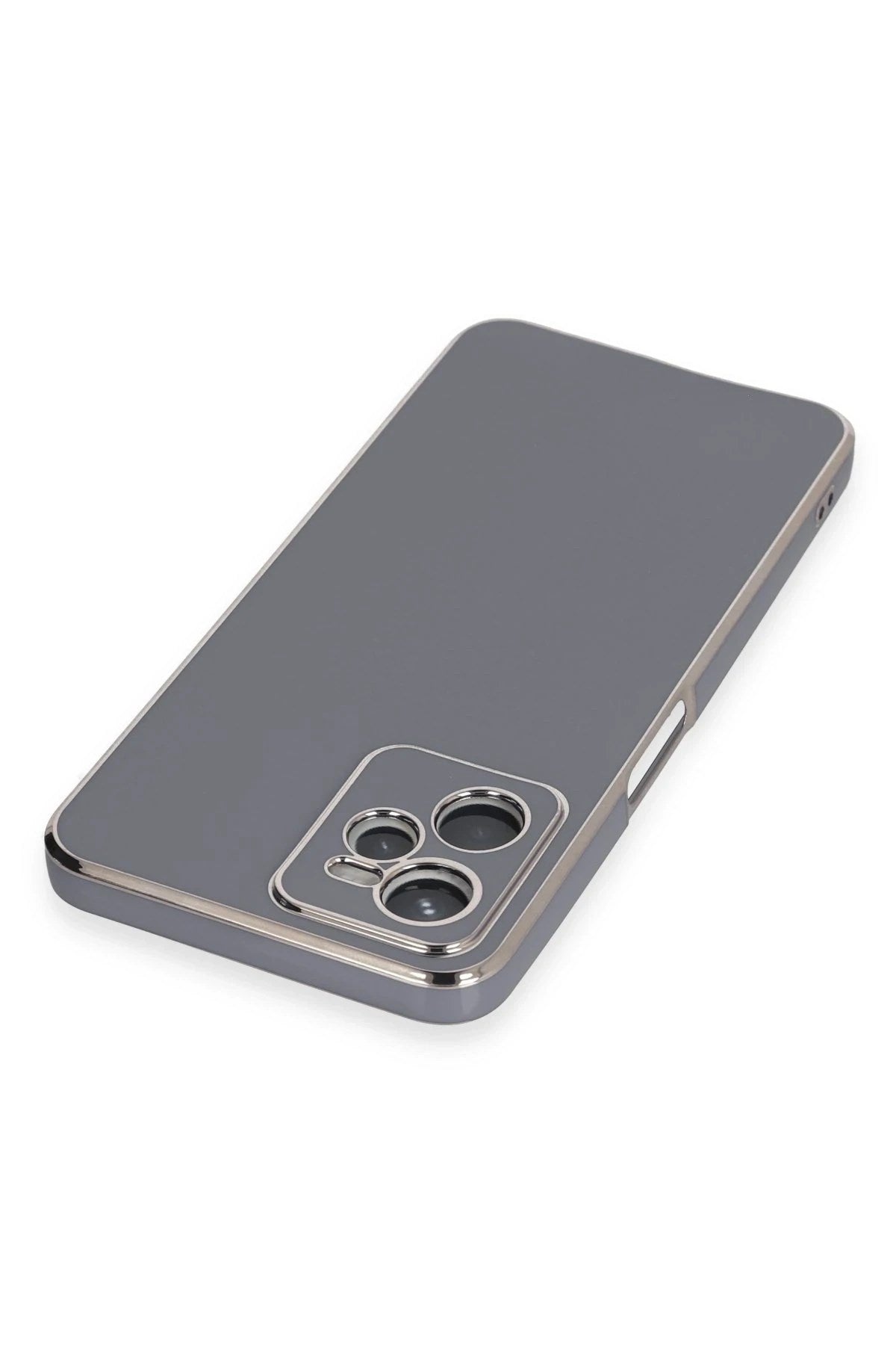 Mey İthalat® Realme C35 Kılıf Volet Silikon - Mavi