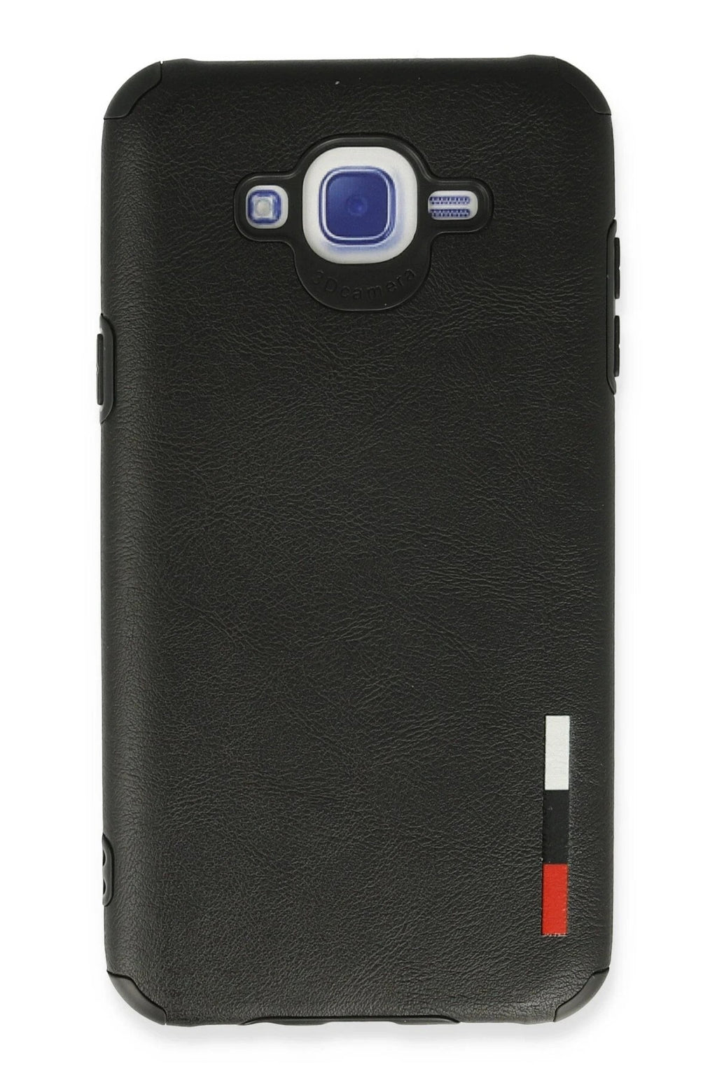 Mey İthalat® Samsung Galaxy J7 Kılıf Loop Deri Silikon - Siyah