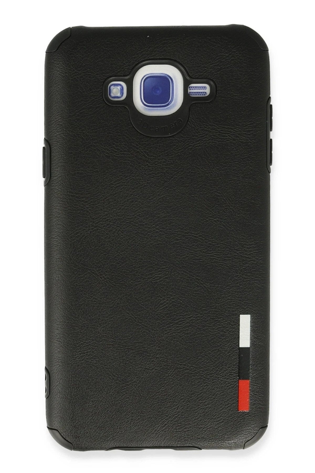 Mey İthalat® Samsung Galaxy J7 Kılıf Loop Deri Silikon - Siyah
