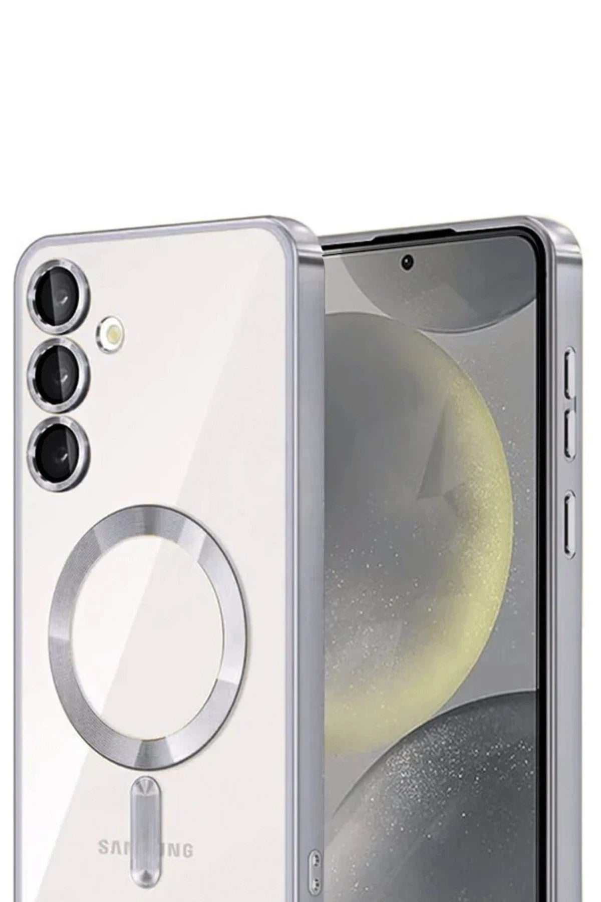 Mey İthalat® Samsung Galaxy A35 5G Kross Magneticsafe Kapak - Titan Gri