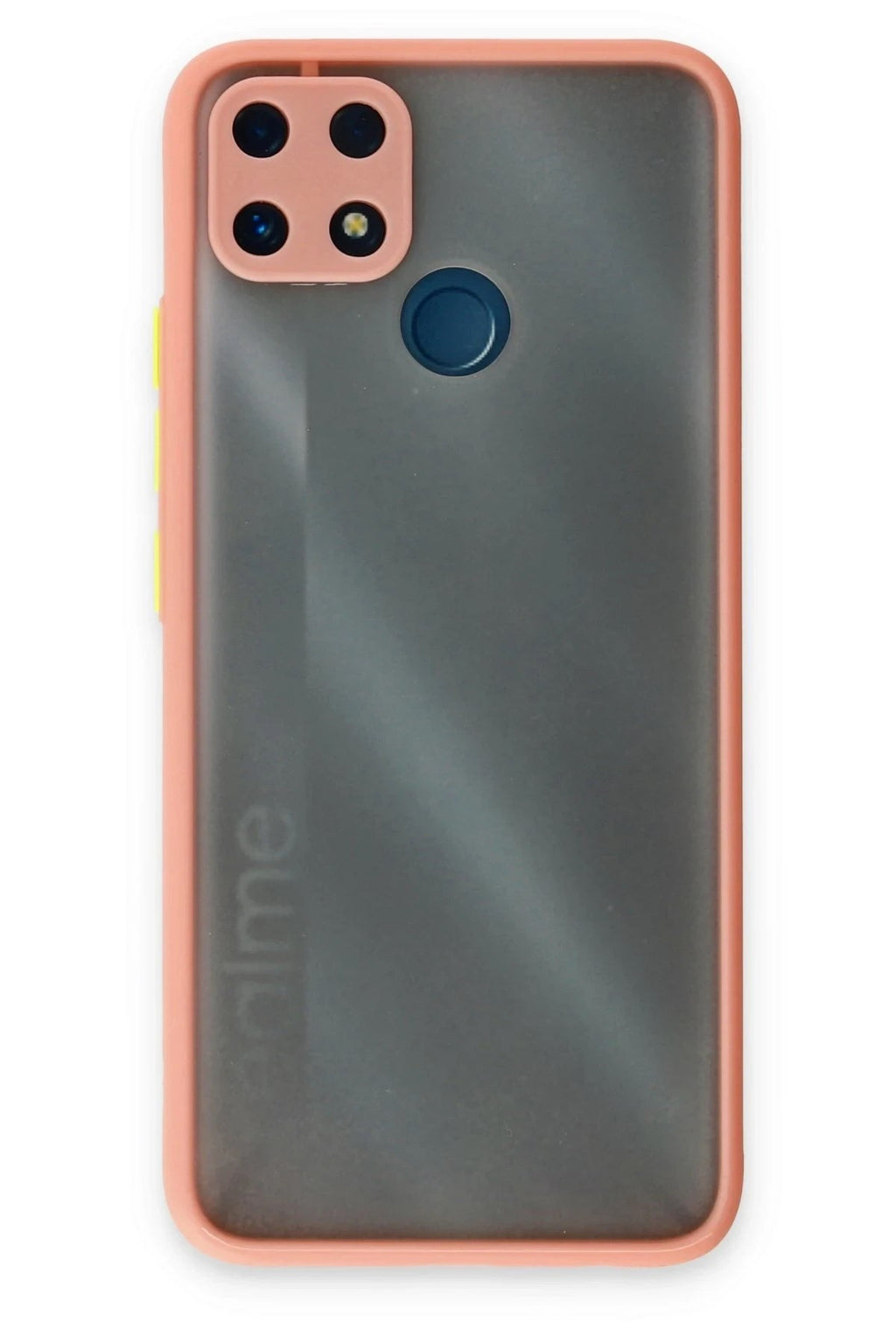 Mey İthalat® Realme C25 Kılıf Montreal Silikon Kapak - Pembe
