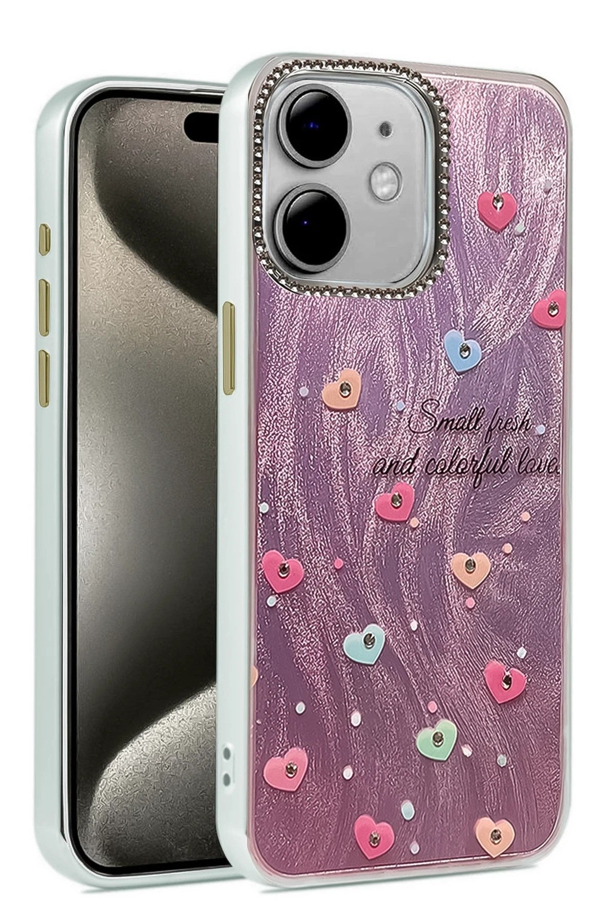 Mey İthalat® iPhone 11 Kılıf Blade Aynalı Desenli Kapak - Desen 8