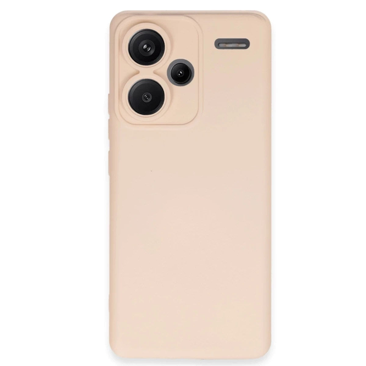 Mey İthalat® Redmi Note 13 Pro Plus Kılıf Nano içi Kadife Silikon - Pudra