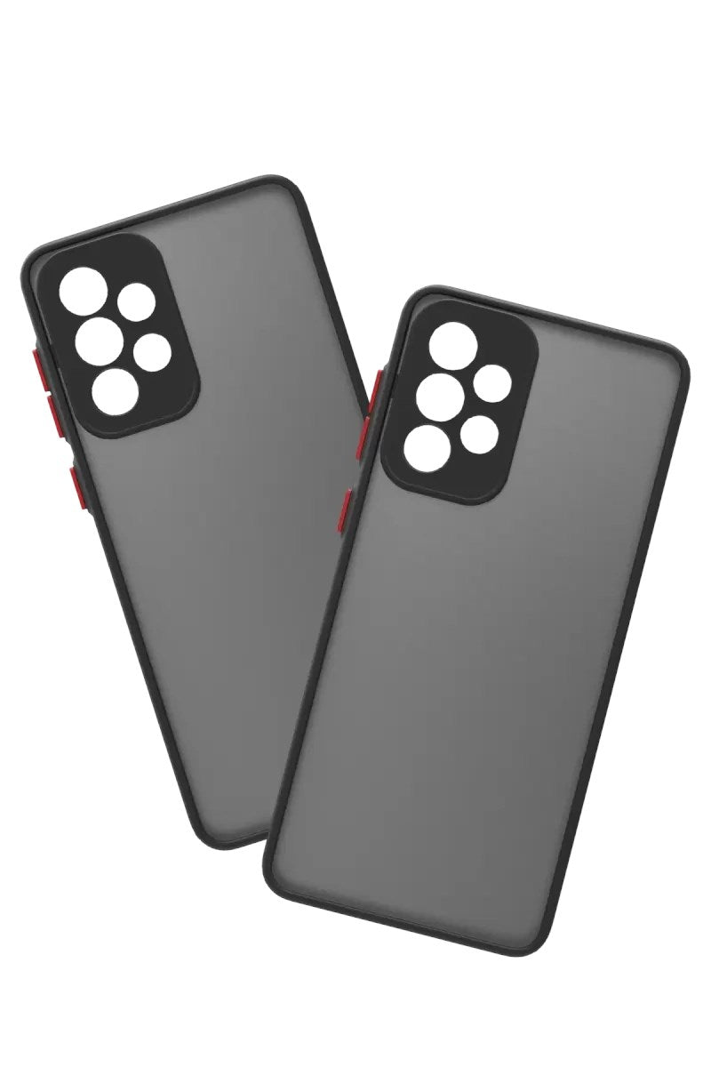 Mey İthalat® Samsung Galaxy A23 4G Kılıf Montreal Silikon Kapak - Siyah