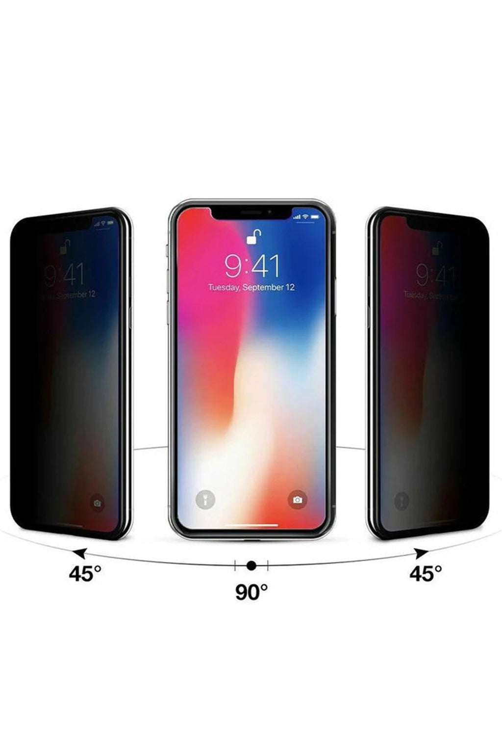 Mey İthalat® Samsung Galaxy M21 5D Hayalet Cam Ekran Koruyucu