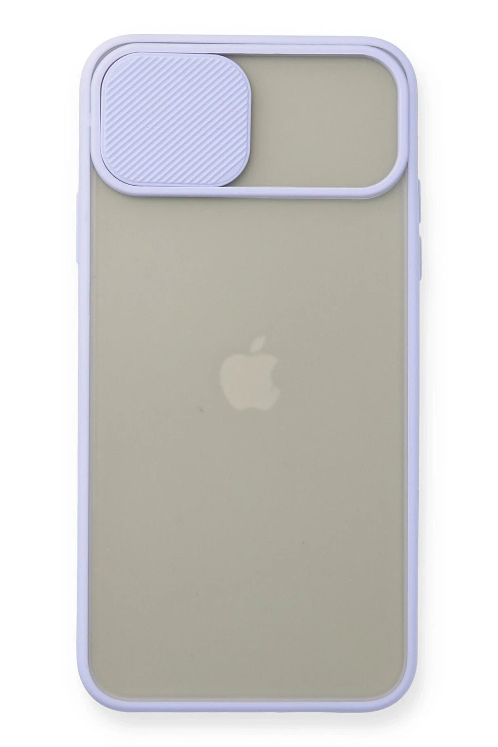 Mey İthalat® iPhone 11 Pro Max Kılıf Palm Buzlu Kamera Sürgülü Silikon - Lila