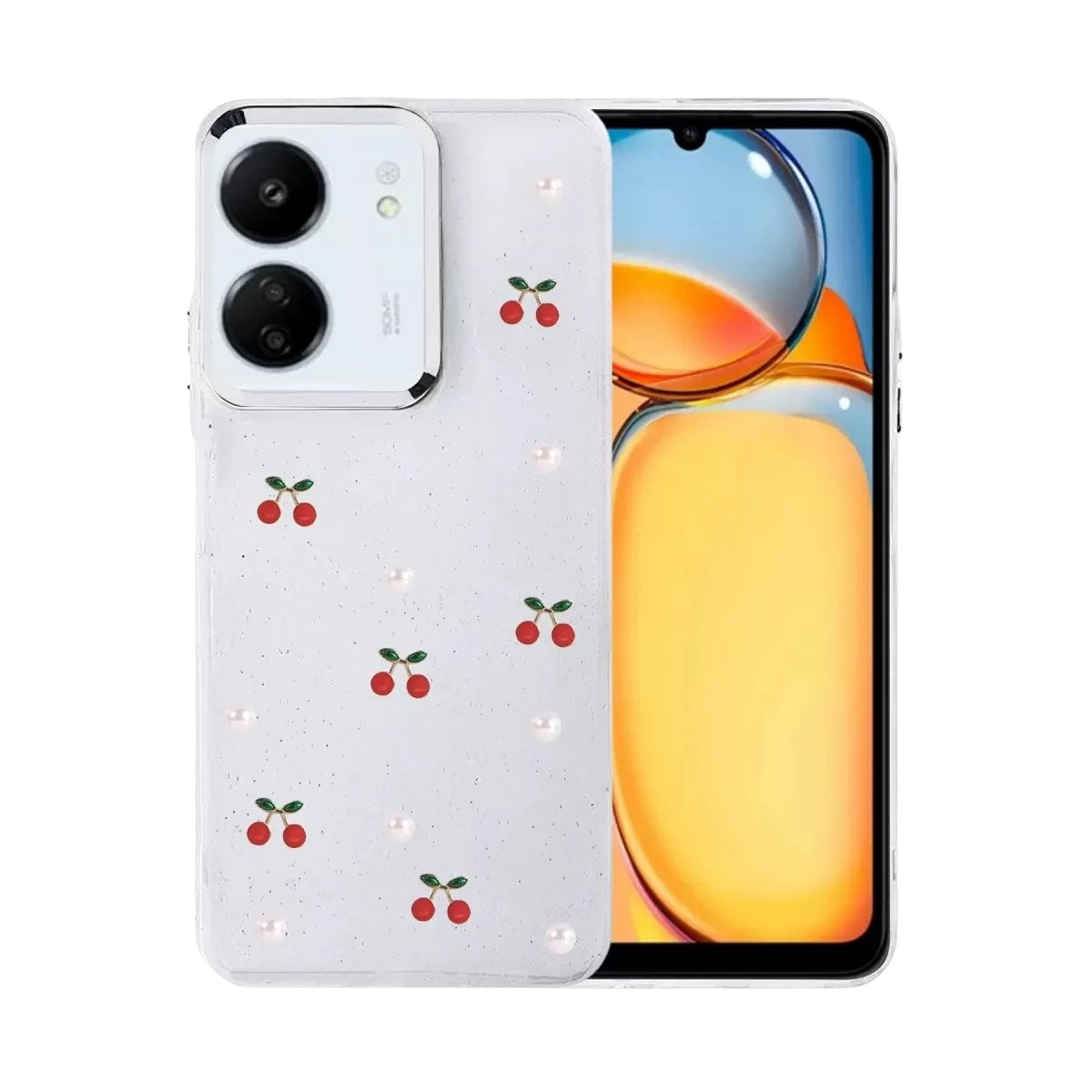 Mey İthalat® Redmi 13C Fiyonk Desenli Kapak - Desen 9