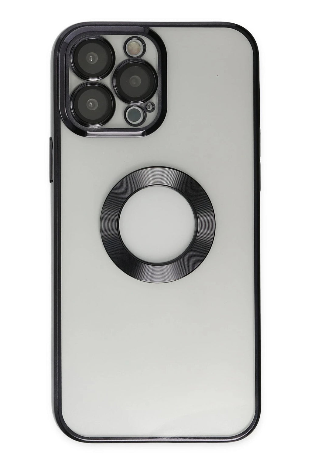 Mey İthalat® iPhone 13 Pro Kılıf Slot Silikon - Siyah