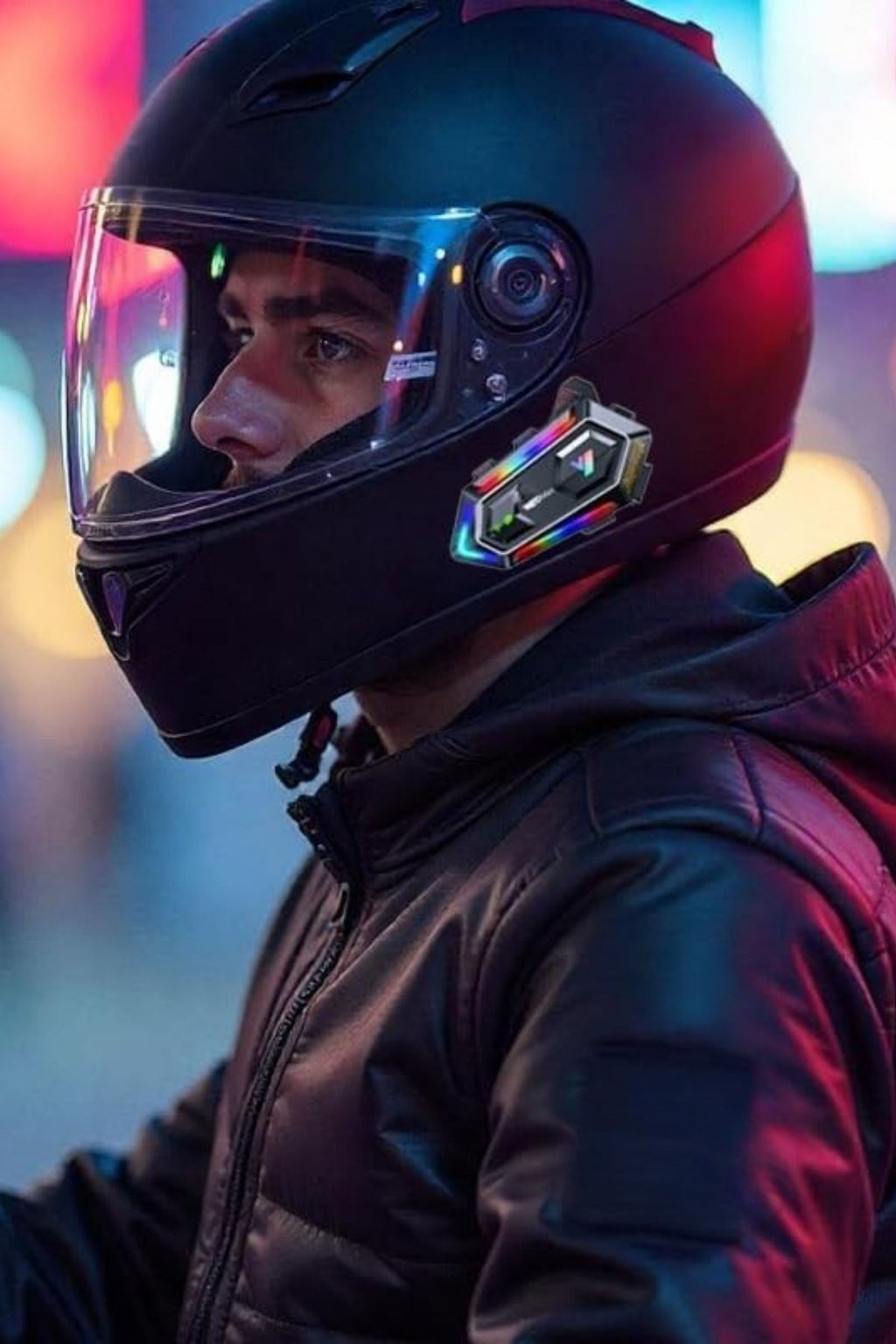 Y20 Motorsikletler İçin Kablosuz Bluetooth Kulaklıklı – Suya Dayanıklı, Uzun Ömürlü Batarya, Gürültü Engelleme Özellikli Kask Kulaklığı