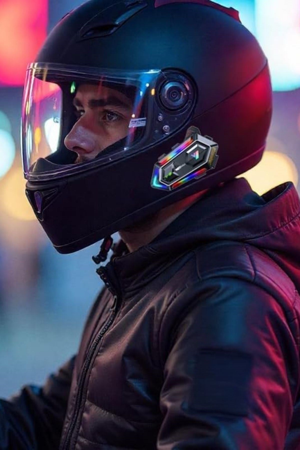 Y20 Motorsikletler İçin Kablosuz Bluetooth Kulaklıklı – Suya Dayanıklı, Uzun Ömürlü Batarya, Gürültü Engelleme Özellikli Kask Kulaklığı