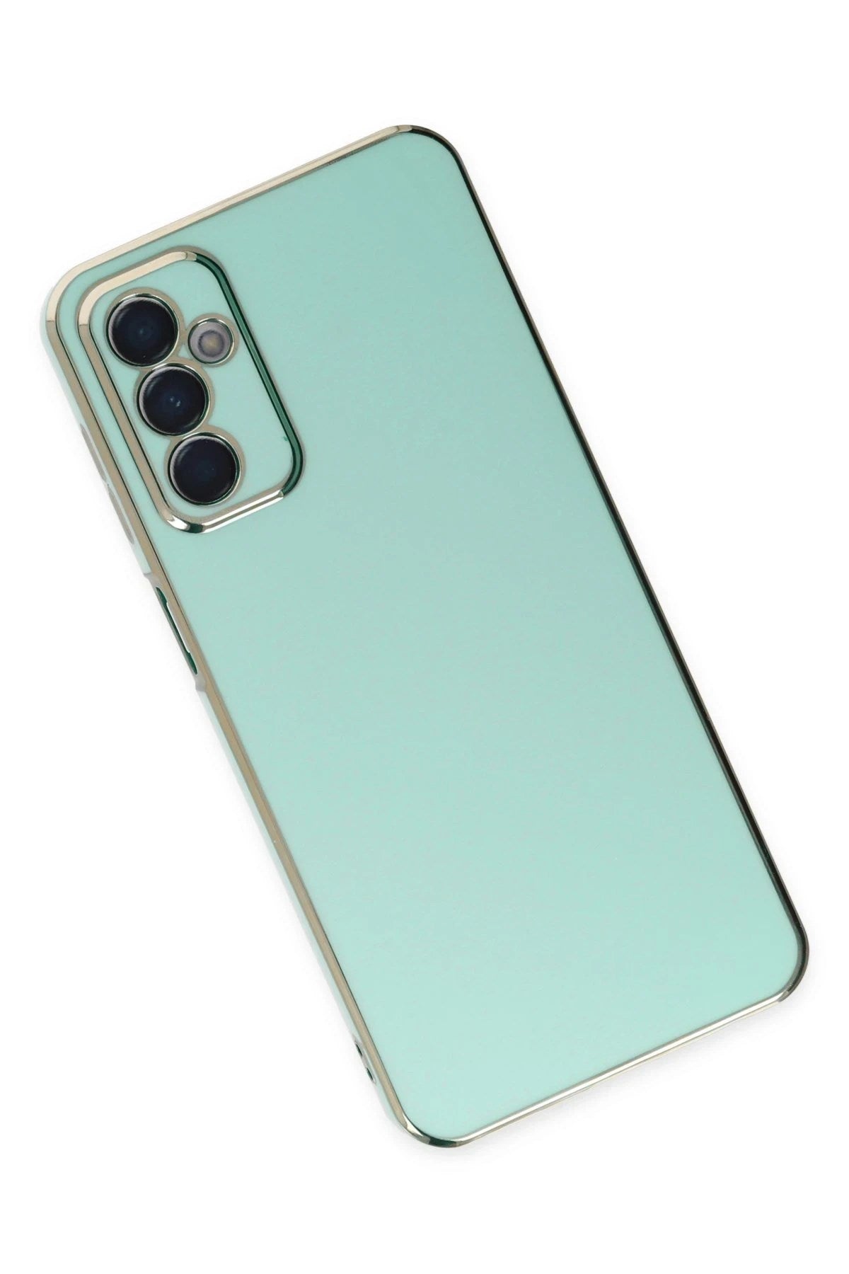 Mey İthalat® Samsung Galaxy A04S Kılıf Volet Silikon - Açık Yeşil