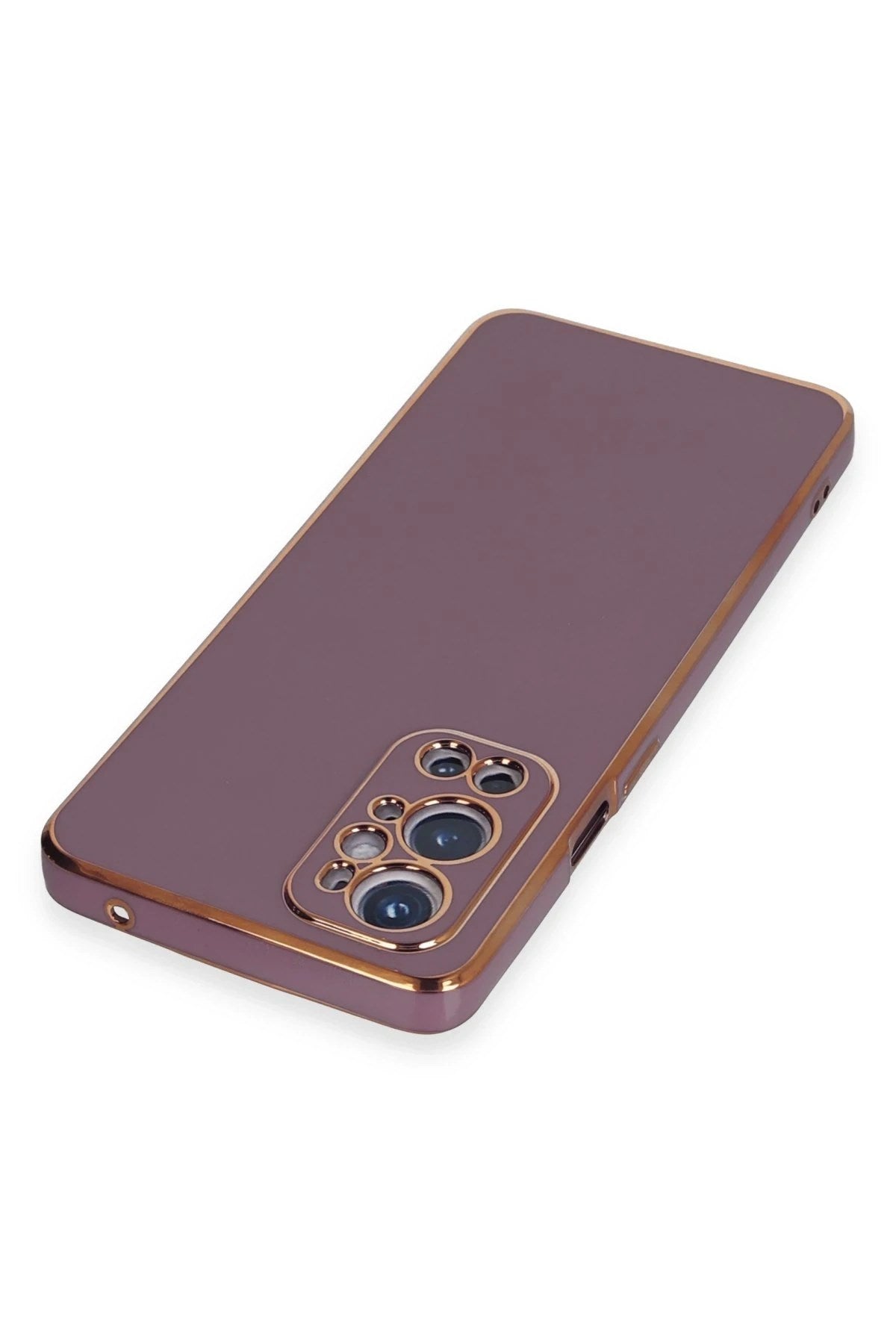 Mey İthalat® One Plus 9 Pro Kılıf Volet Silikon - Mor
