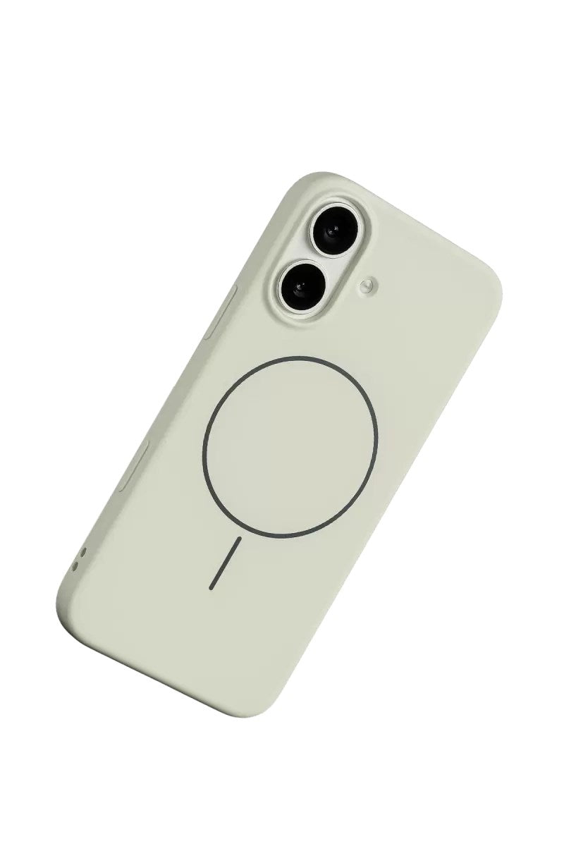 Mey İthalat® iPhone 17 Jully Magsafe Kapak - Beyaz