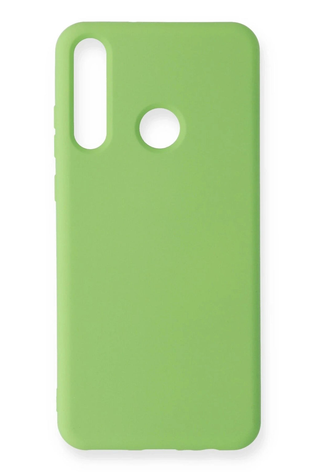 Mey İthalat® Huawei Y6P Kılıf Nano içi Kadife Silikon - Yeşil