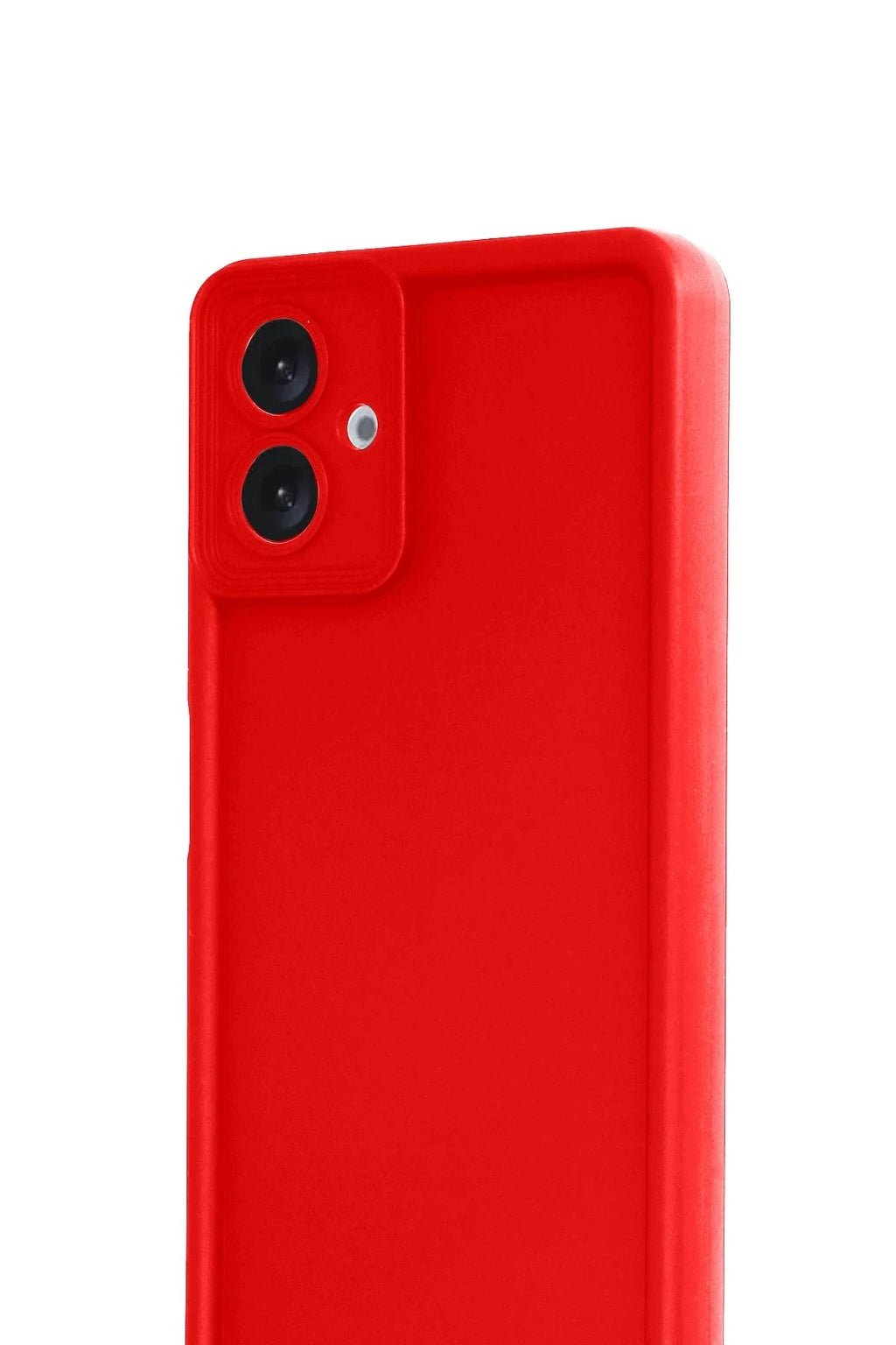 Mey İthalat® Samsung Galaxy A07 4G Viera Silikon - Kırmızı