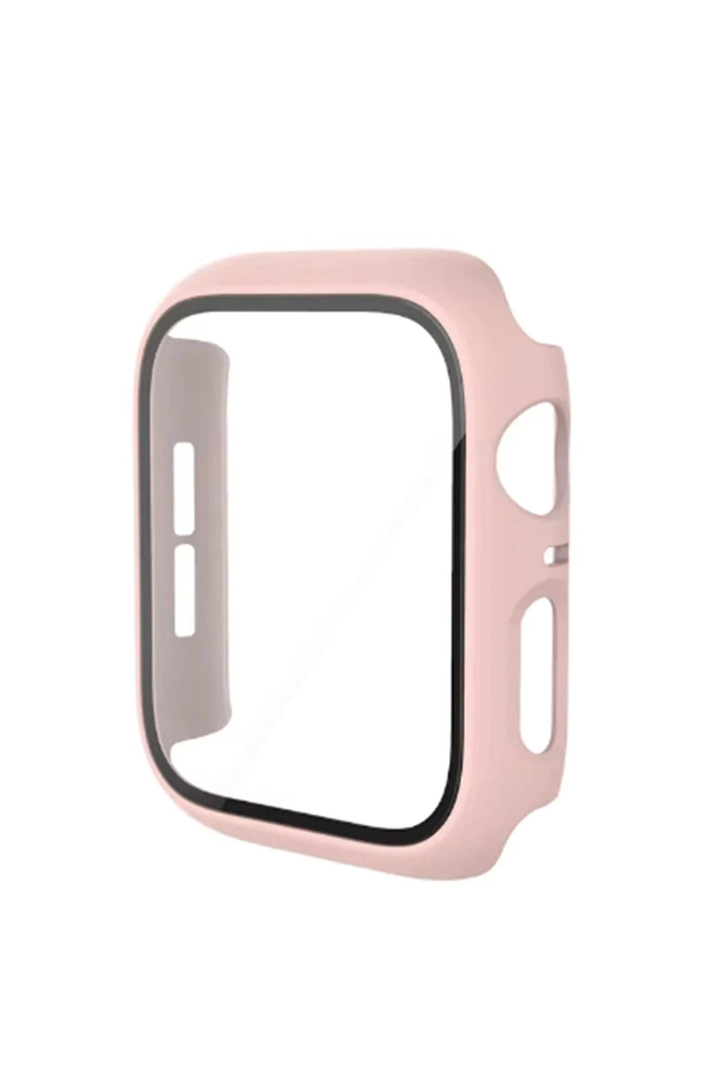 Mey İthalat® Watch 42mm Camlı Kasa Ekran Koruyucu - Pembe