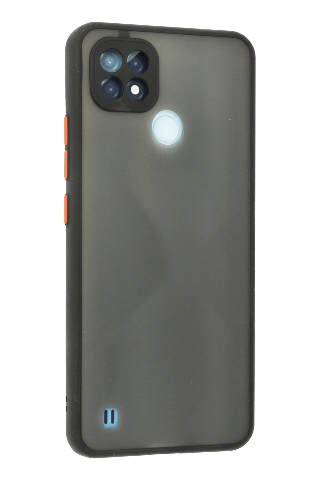 Mey İthalat® Realme C21 Kılıf Montreal Silikon Kapak - Siyah