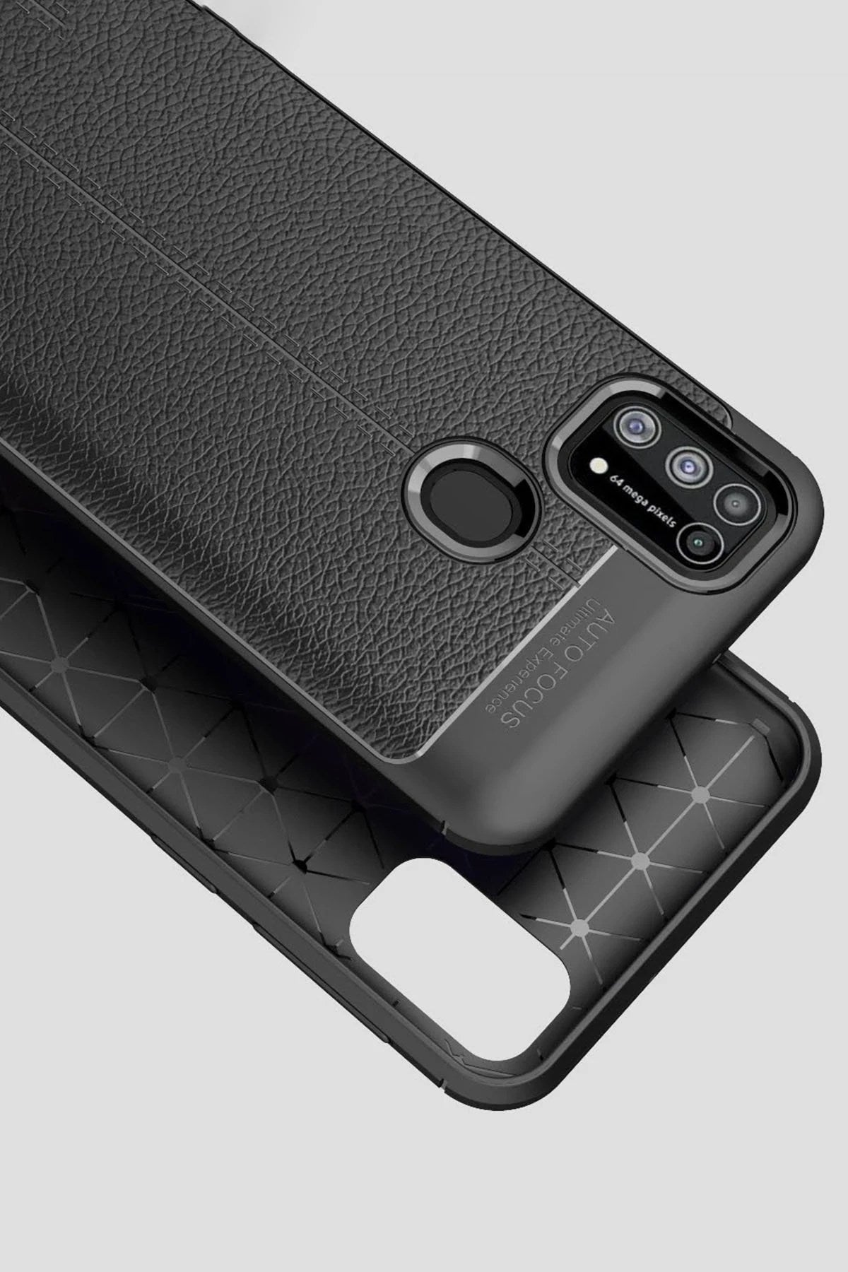 Mey İthalat® Samsung Galaxy M31 Kılıf Auto Focus Kapak - Kırmızı